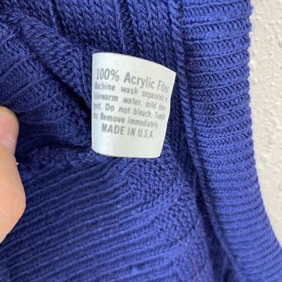 Vintage 90’s American Priority Sleeveless V-Neck Sweater Size L EUC - Picture 5 of 5